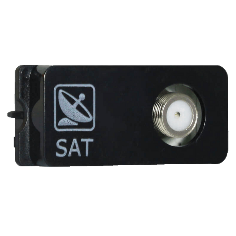 Veti 1 - Satellite Socket Outlet Black