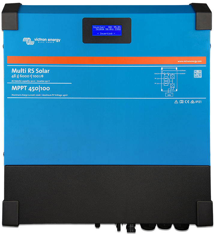 Victron Multi RS Solar 48/6000/100-450/100 2 trackers (No Paralleling)