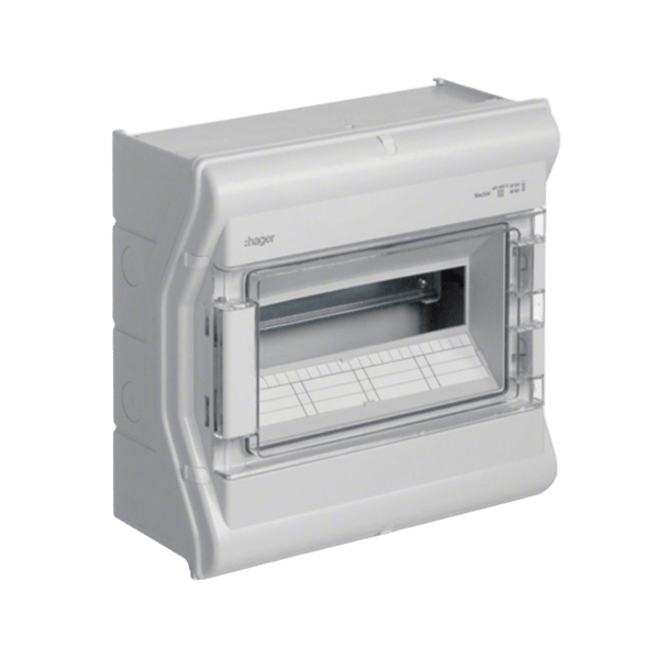 Hager 12-Way IP65 Surface Mount Distribution Board
