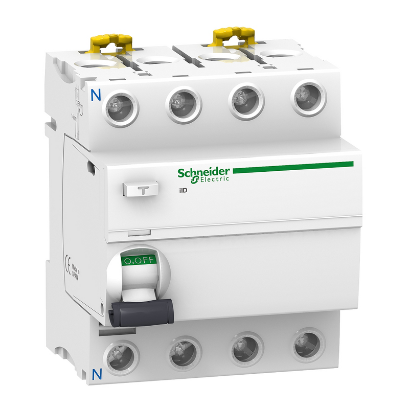 Schneider 63A 4P Earth Leakage Isolator, 30mA