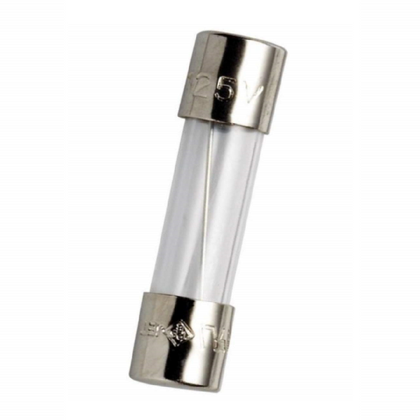 Glass Cartridge Fuse - 6.3A, 5×20 mm