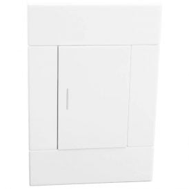 Veti 2 - 1 Lever 1 Way Switch 4×2 White Complete