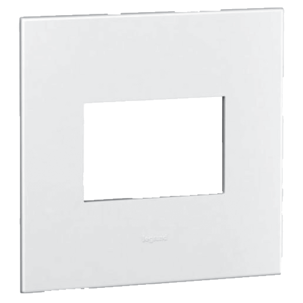 Legrand Arteor 3 Lever Cover Plate - 4×4, White