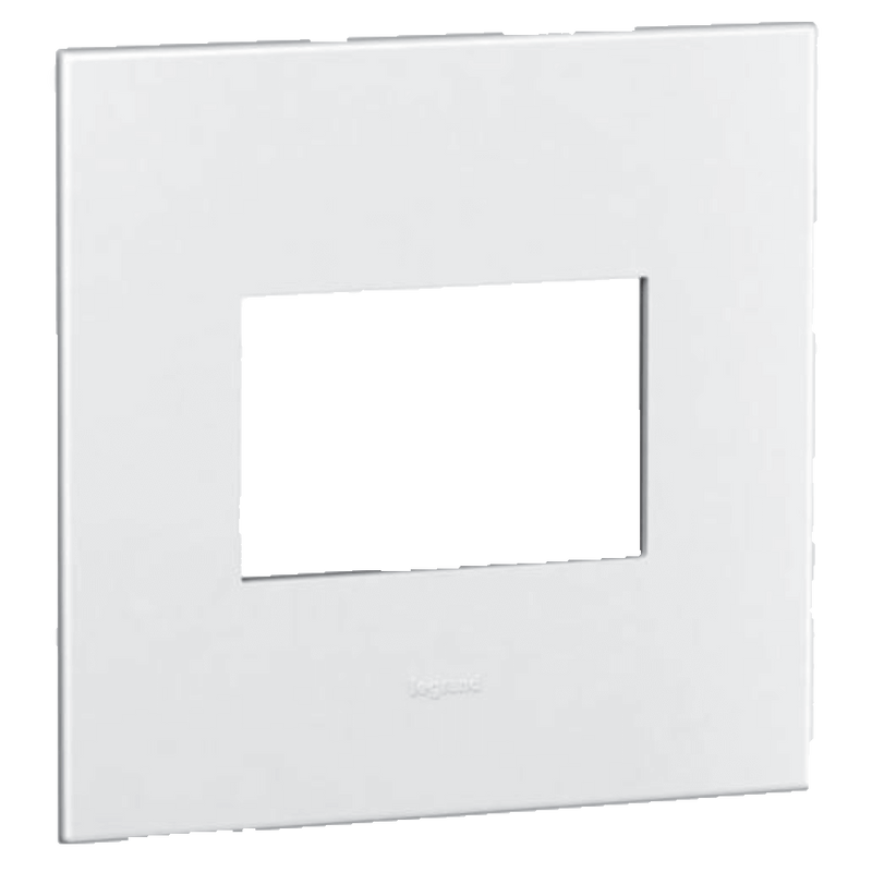 Legrand Arteor 3 Lever Cover Plate - 4×4, White