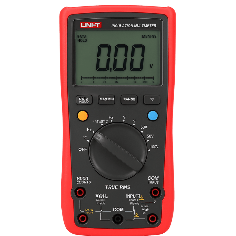 UNI-T Insulation Resistance Multimeter with Auto-range and True RMS