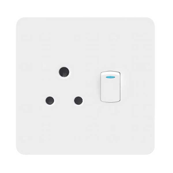 Chint Single Switched Socket - 16A (4×4)