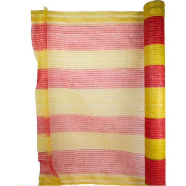 Woven Barrier Netting - Orange & Yellow (1m x 50m Roll)