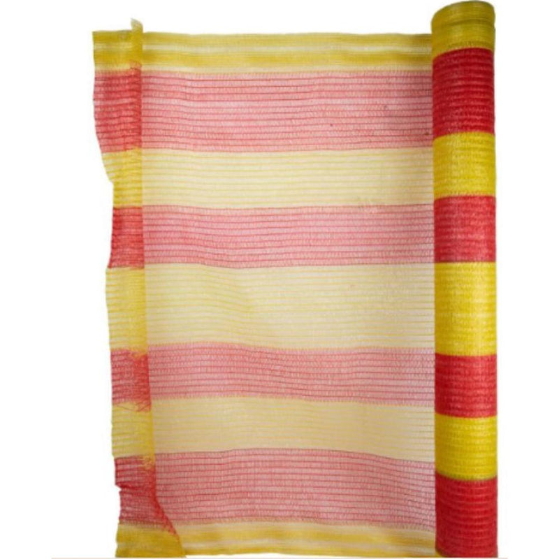 Woven Barrier Netting - Orange & Yellow (1m x 50m Roll)