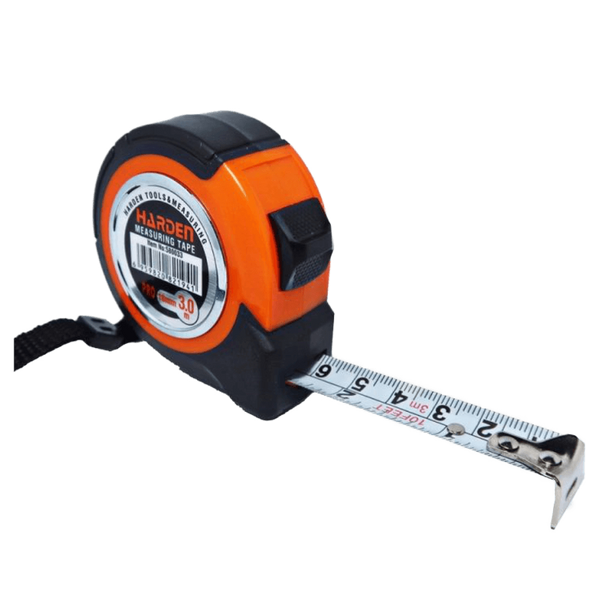 Ruwag Harden Professional Measuring Tape - 3 m × 16 mm (Orange)