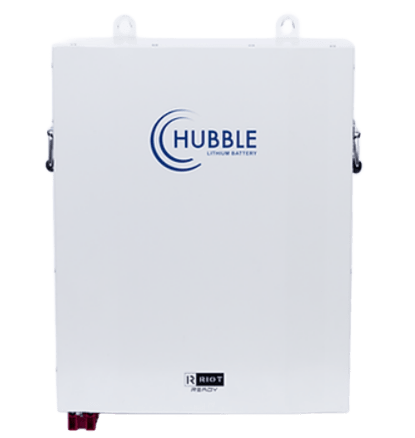 Hubble 48V 110Ah Lithium-Ion Battery - 5.5 kWh, 48 V DC, CAN Bus Communication