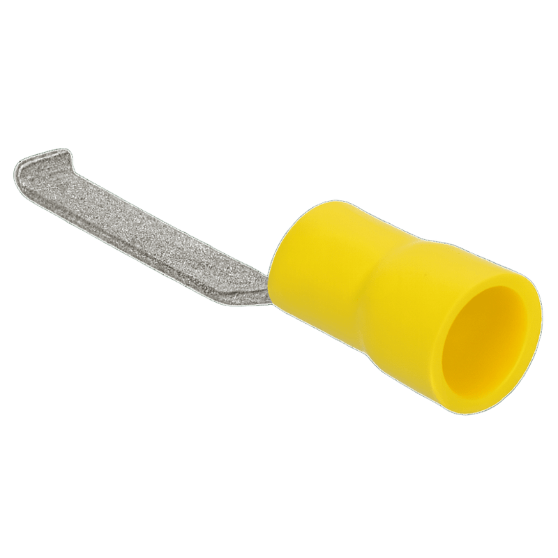 Insulated Lug Yellow Hook Blade 4.6 mm