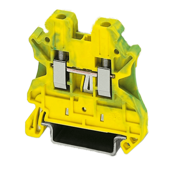 Phoenix UT2,5‑PE Terminal Block Green/Yellow (Earth)