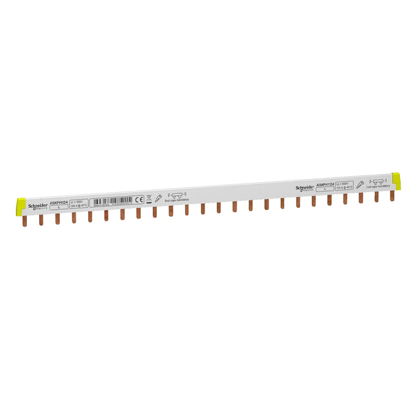 Schneider 1-Pole Busbar 24-Module 18 mm 100 A