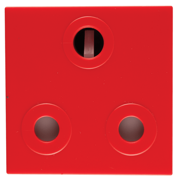 Crabtree Diamond Slimline 16 A Socket Module - Red (RSA)
