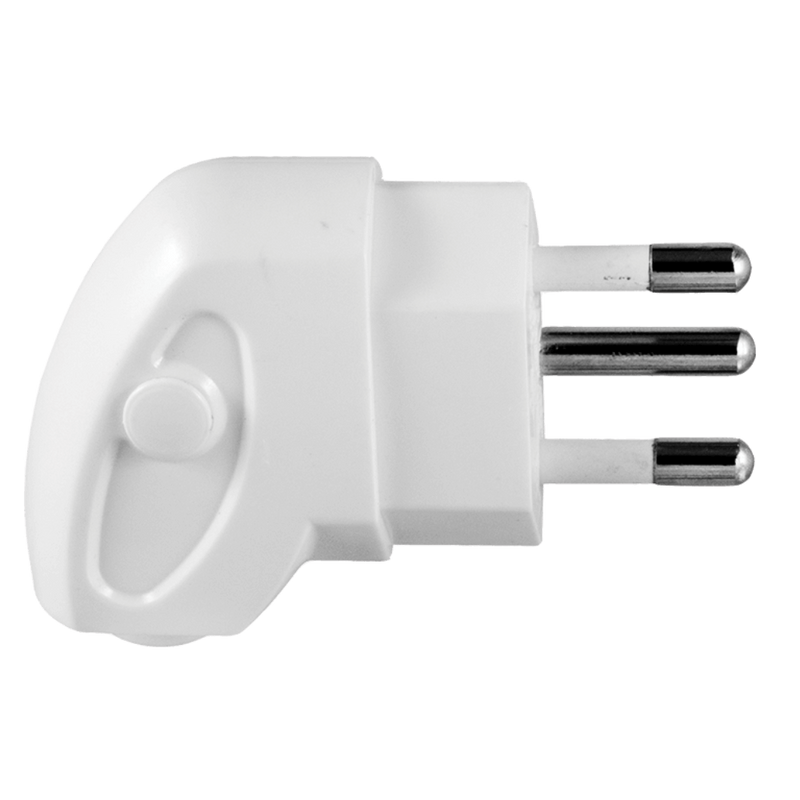 Crabtree N-Type Plugtop 16A Slimeline Compact 3 Pin N300 White