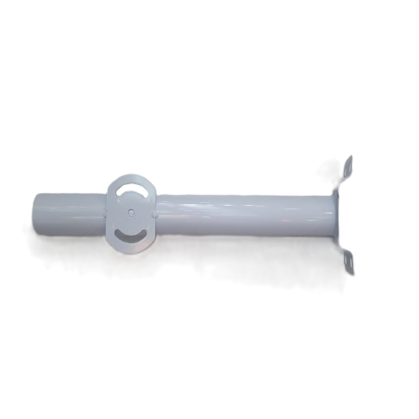 Wall Mount Pole Bracket with Ring - For Solar Lights (±470mm Length)
