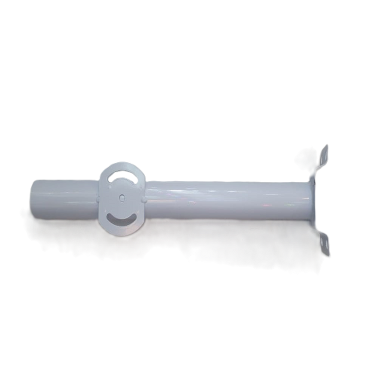 Wall Mount Pole Bracket with Ring - For Solar Lights (±470mm Length)