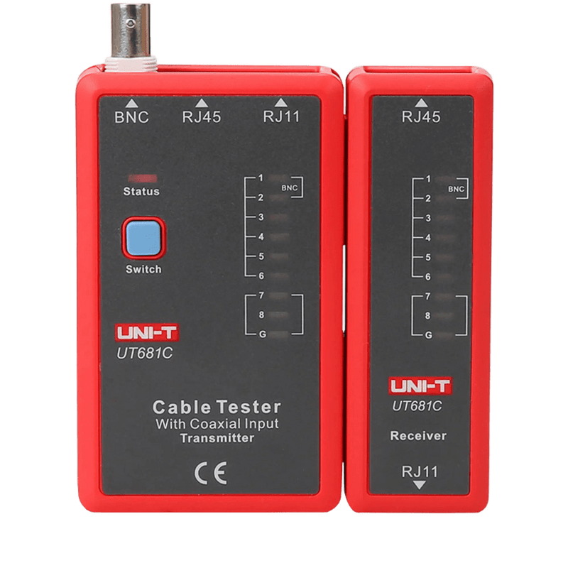 UNI-T Cable Tester LAN wiring, LED, RJ11, RJ45