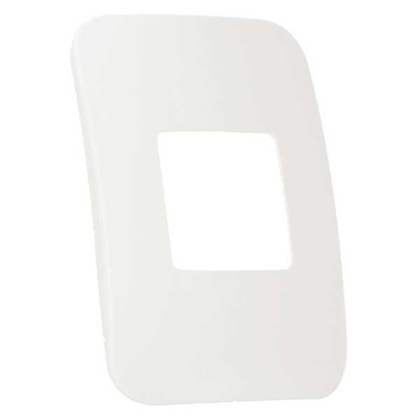 Veti 1 - One Double Module Cover Plate White