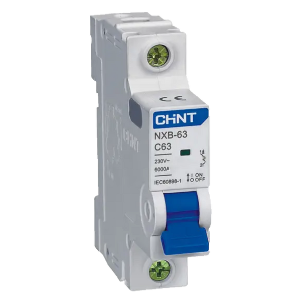 Chint 2 A 1‑Pole C‑Curve MCB 6kA