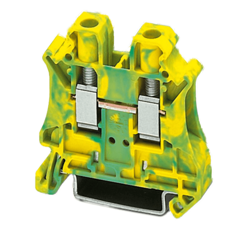 Phoenix UT 6‑PE Terminal Block Green/Yellow (Earth)