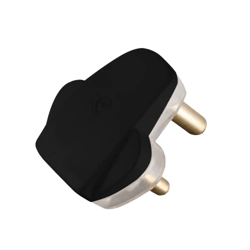 Crabtree Domestic 16A S-Line Folded Pins Black