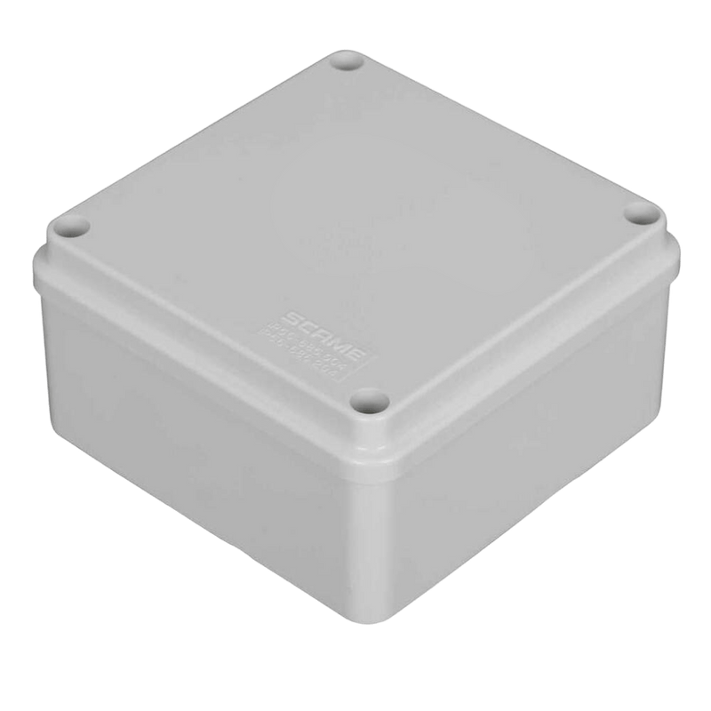 Scame PVC Housing - 120×80×50mm Grey