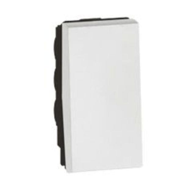 Legrand Arteor Push Button - 2‑Way, 1 Module, 6 A - White