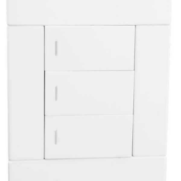 Veti 2 - 3 Lever 2 Way 4×2 Complete White