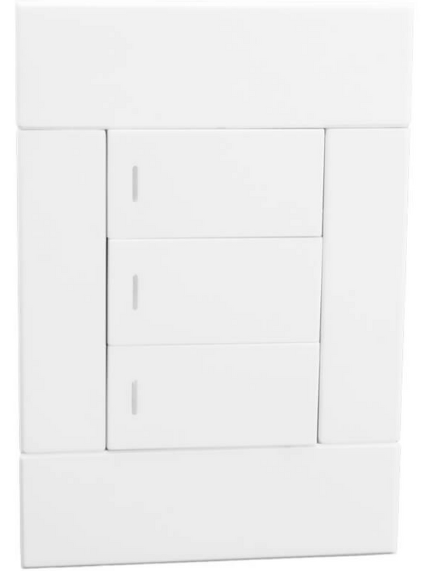 Veti 2 - 3 Lever 2 Way 4×2 Complete White