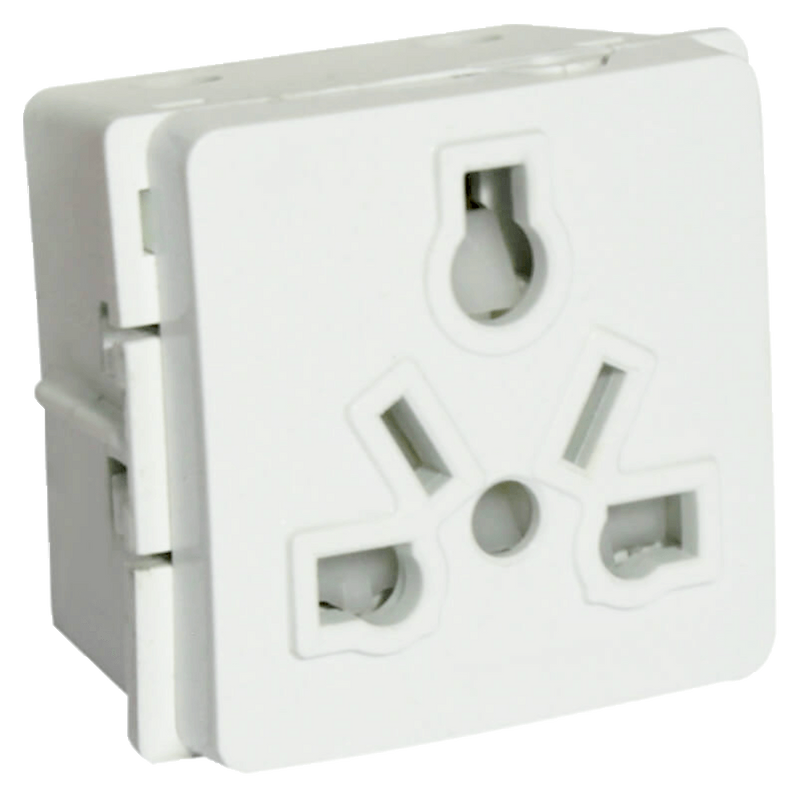 Veti 1 - International Socket Outlet White