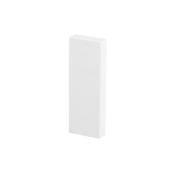 OBO MS2 Power Skirting End Cap - White