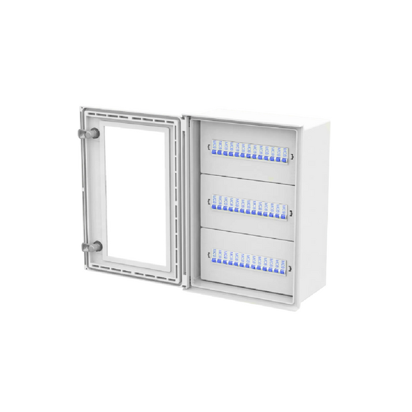 Allbrox 5 Distribution Board Kit Assembled - 500×350×200, 3×13 Way DB Kit