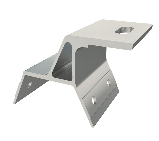 LX Solar - IBR Mount Bracket Low Trap (Flat Top + EPDM, M6 × 4 Holes)