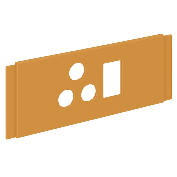 OL MS Skirt Cover - 16A SSO, Easter Oak Finish (190 × 71 mm)