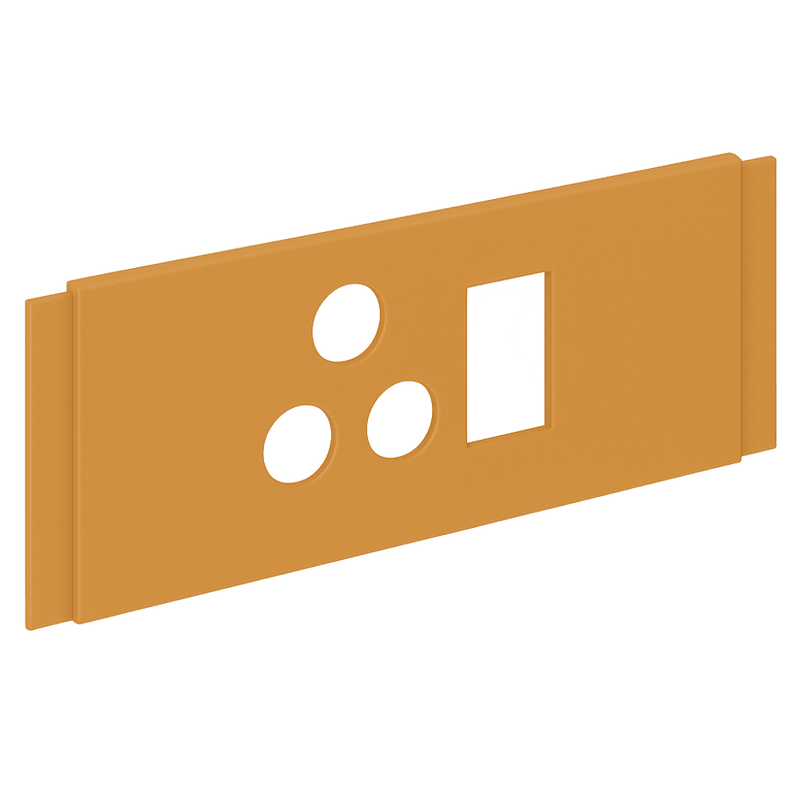 OL MS Skirt Cover - 16A SSO, Easter Oak Finish (190 × 71 mm)