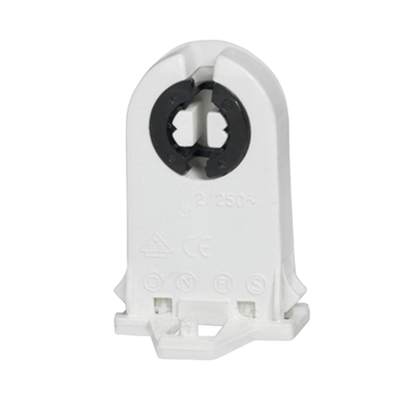 Radiant T8 Lamp Holder - G13 Tombstone, Slide-On Design