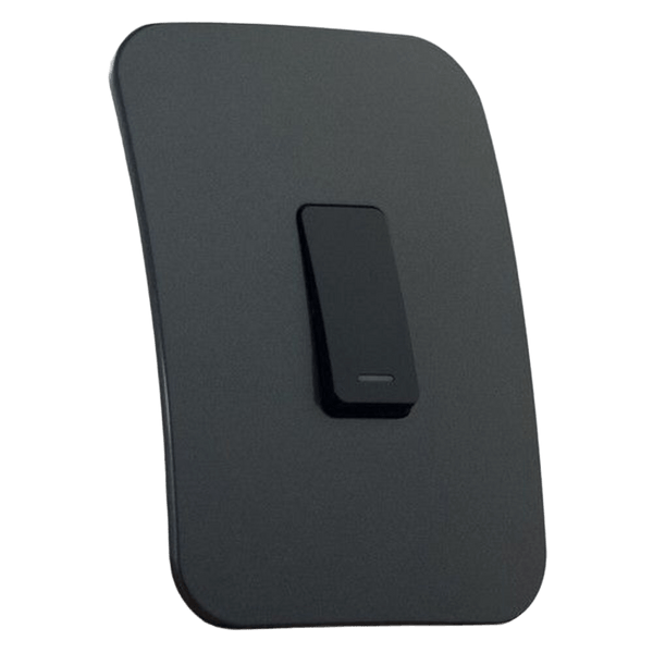Veti 1 - 1 Lever 2 Way Switch Gunmetal/Black