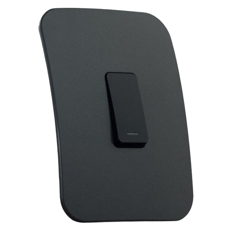 Veti 1 - 1 Lever 2 Way Switch Gunmetal/Black