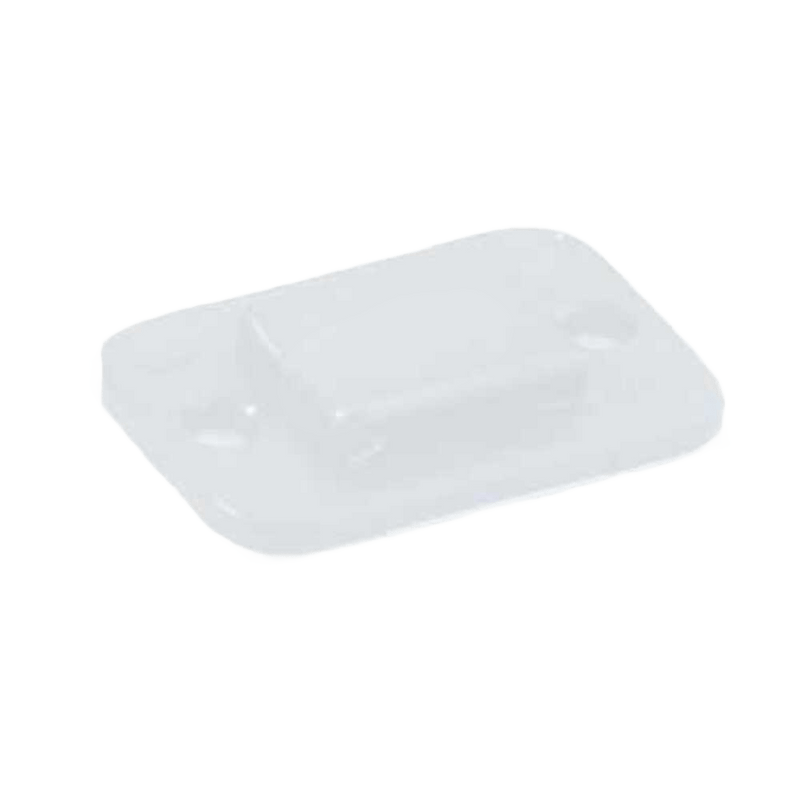 Cradle Adhesive TY3 White 20x15mm