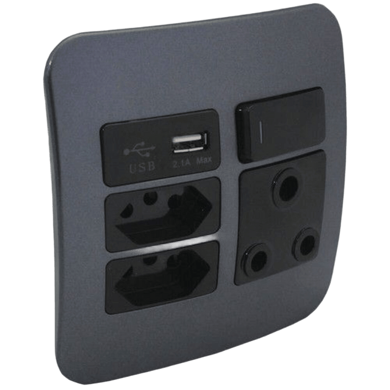 Veti 1 Combo SSO - Black/Gunmetal Cover