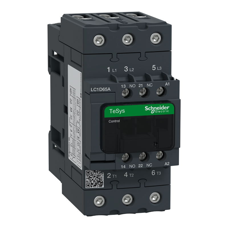 Schneider Tele Contactor - 3P 65A AC-3 (30kW, 230V Coil)