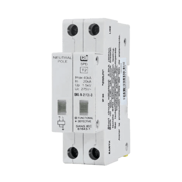 CBI 1P+N Surge Protector (CBI SAM / QKLN‑2(13) Mini Rail)