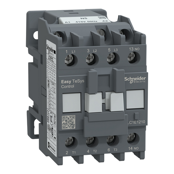 Schneider Contactor - 3P 12A TVS (1NO, 5.5kW, 415V Coil)