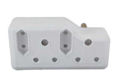 AUSMA 2x5A V-Slim + 2x16A RSA 3 Pin Wall Adaptor - Side by Side