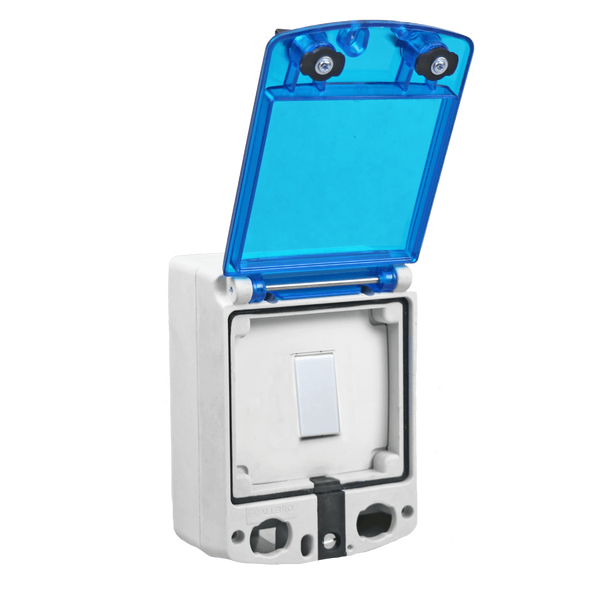 Allbro Stealth Isolator Box - Clear Blue Lid