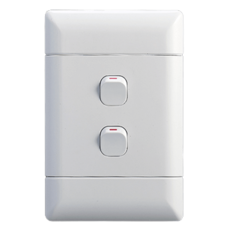 NEU 2 Lever 1 Way Complete 4×2 - White