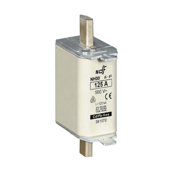 EM DF NH00 Fuse Link 125A gG - Size 00 (381070)