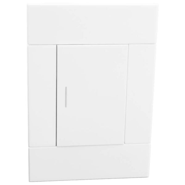 Veti 2 - 1 Lever Bell Press Switch 4×2 White Complete
