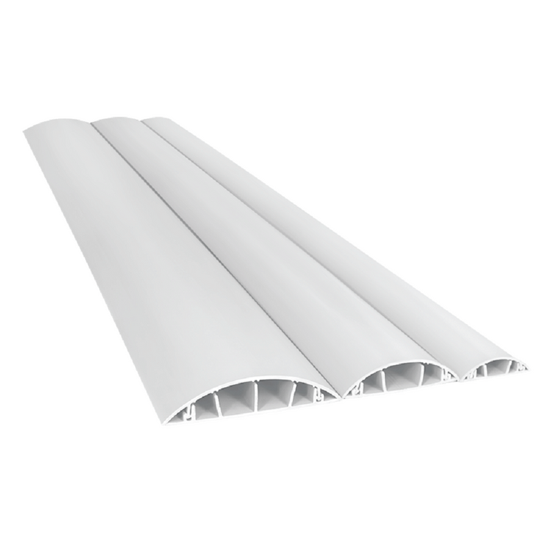 Floor Trunking Half Moon 50×15mm (2m) - White
